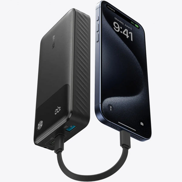 Anker Powerbank 20000mAh, 30W, QC + PD, Black A1384G11