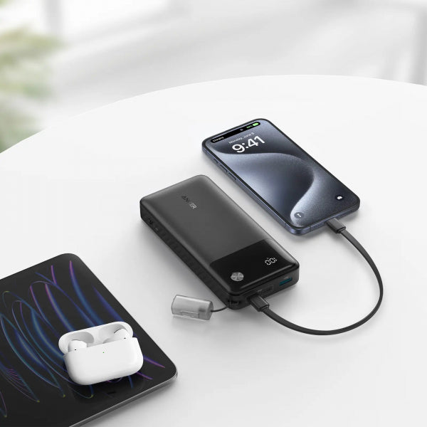 Anker Powerbank 20000mAh, 30W, QC + PD, Black A1384G11