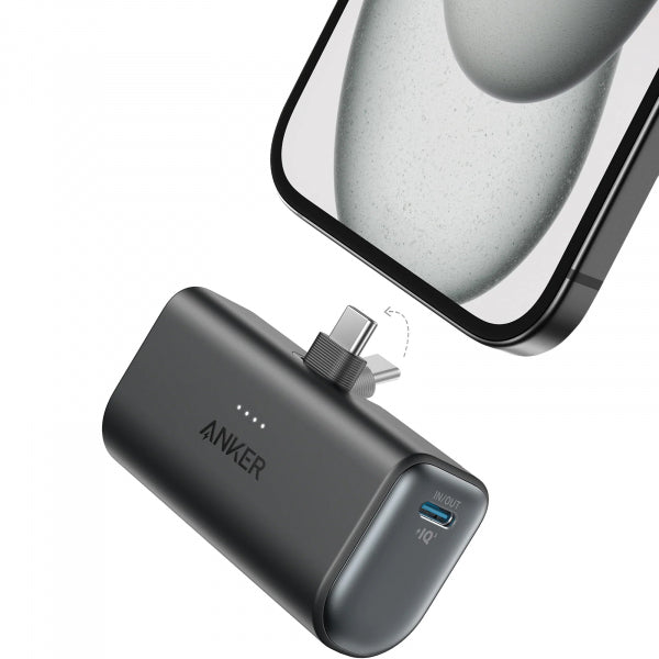 Anker Powerbank Nano USB-C Version, 5000mAh, 22.5W, PD, Black