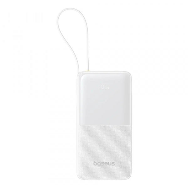 Baseus Powerbank Bipow 2, 10000mAh, 20W, QC + PD, White P10077101213-00