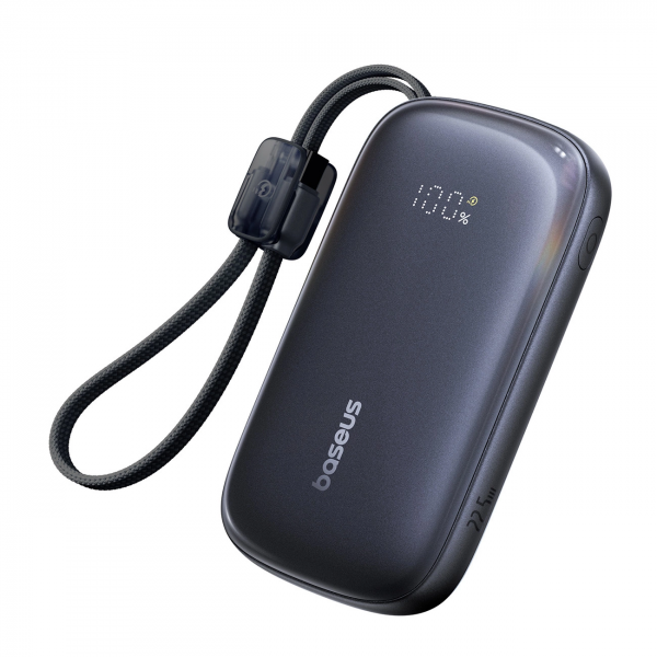 Baseus Powerbank EnerFill FC21 QPow 3 Ultra, 10000mAh, 22.5W, QC + PD, Black E0027L00