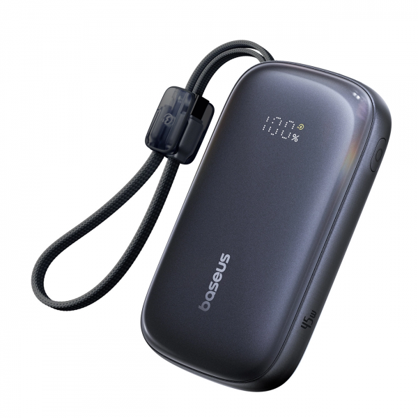 Baseus Powerbank EnerFill FC21 QPow 3 Ultra, 20000mAh, 45W, QC + PD, Black E0027P00