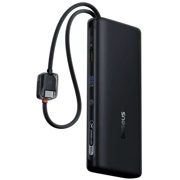 Baseus Powerbank EnerFill FC41, 20000mAh, 100W, QC + PD, Black E0028N03
