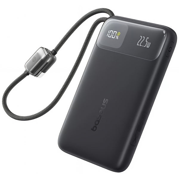 Baseus Powerbank EnerFill FC11, 10000mAh, 22.5W, QC + PD, Black E0027R04