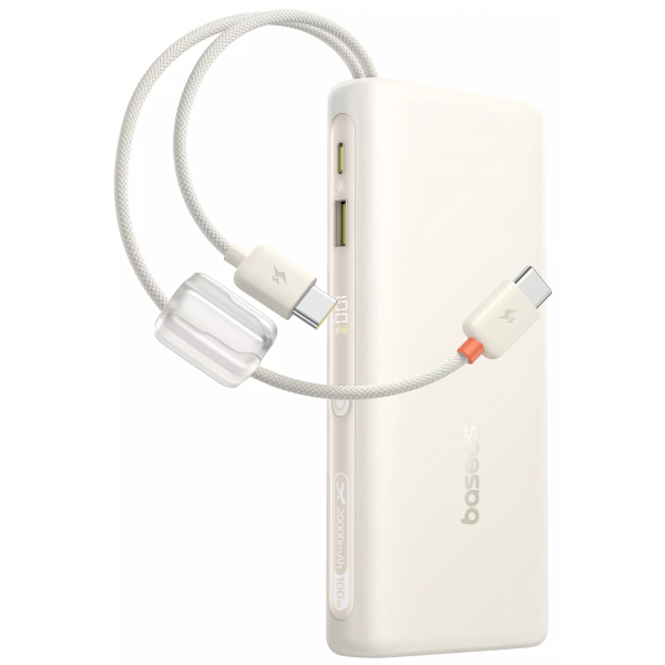 Baseus Powerbank EnerFill FC41, 20000mAh, 100W, QC + PD, White E0028N04