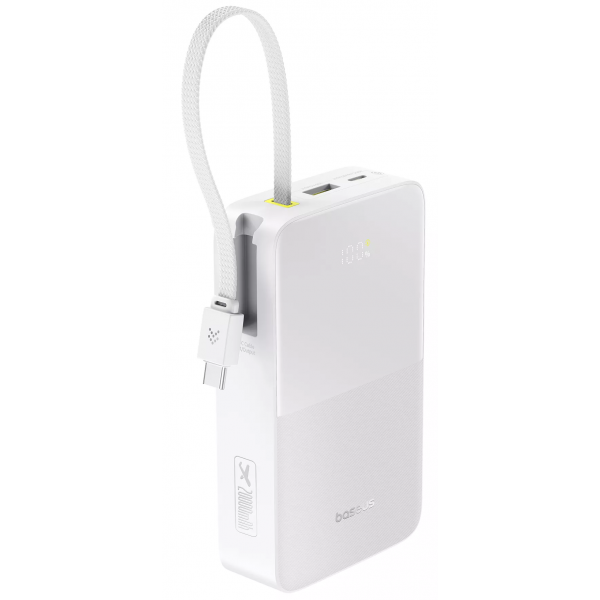 Baseus Powerbank EnerFill Bipow2 Pro, 20000mAh, 22.5W, QC + PD, White E0027700