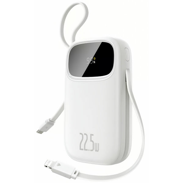 Baseus Powerbank EnerFill FC31, 10000mAh, 22.5W, QC + PD, White P10082106213-00
