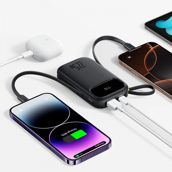Baseus Powerbank EnerFill FC31, 10000mAh, 22.5W, QC + PD, Black P10082106123-00