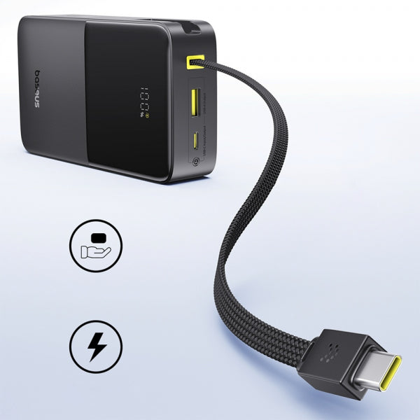 Baseus Powerbank EnerFill Bipow2 Pro, 20000mAh, 22.5W, QC + PD, Black E0027701