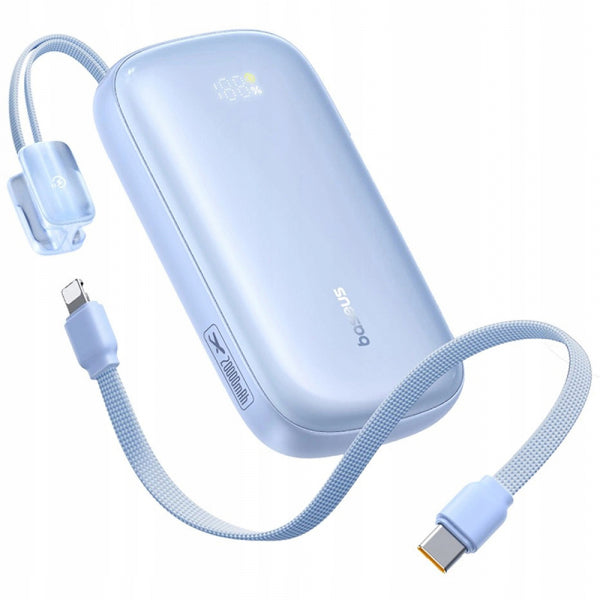Baseus Powerbank EnerFill FC21 QPow 3 Ultra, 10000mAh, 22.5W, QC + PD, Blue E0027L03