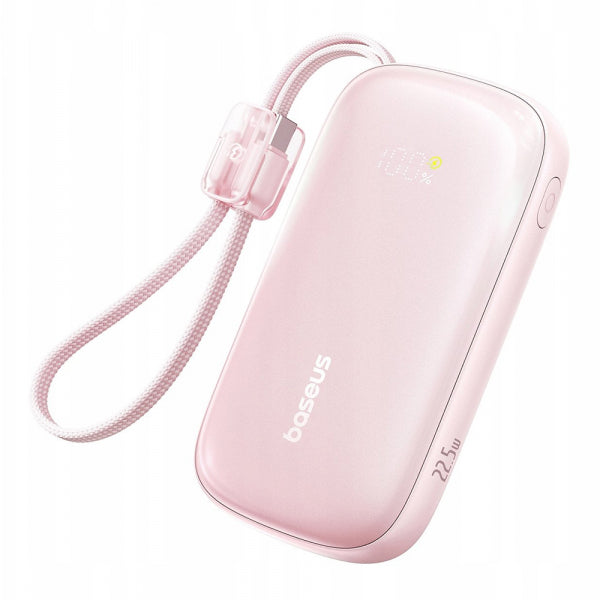 Baseus Powerbank EnerFill FC21 QPow 3 Ultra, 10000mAh, 22.5W, QC + PD, Pink E0027L02