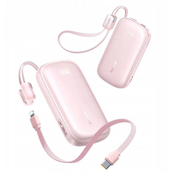Baseus Powerbank EnerFill FC21 QPow 3 Ultra, 10000mAh, 22.5W, QC + PD, Pink E0027L02