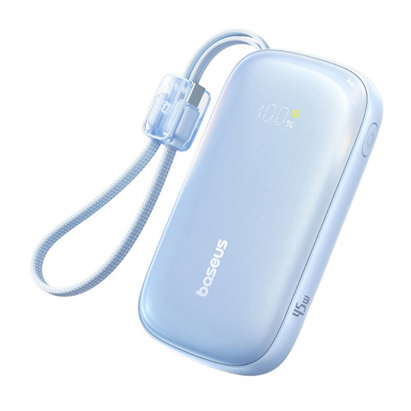Baseus Powerbank EnerFill FC21 QPow 3 Ultra, 10000mAh, 45W, QC + PD, Blue E0027Q03