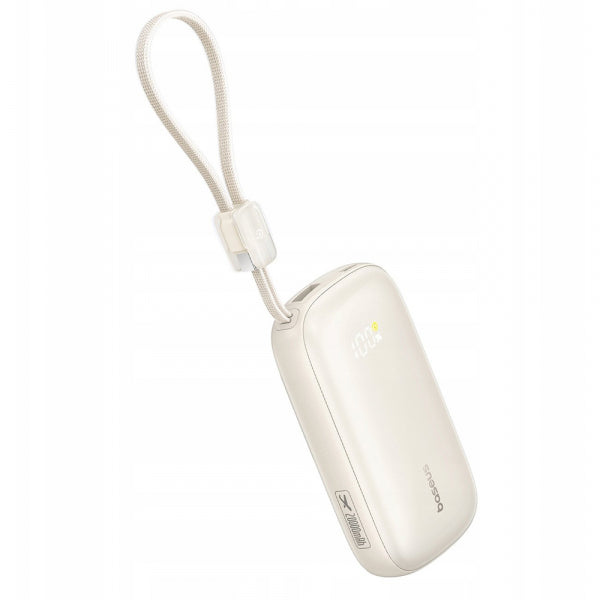 Baseus Powerbank EnerFill FC21 QPow 3 Ultra, 10000mAh, 45W, QC + PD, Beige E0027Q01