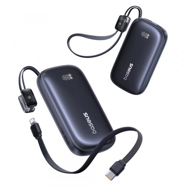Baseus Powerbank EnerFill FC21 QPow 3 Ultra, 10000mAh, 45W, QC + PD, Black E0027Q00