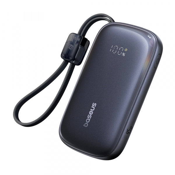 Baseus Powerbank EnerFill FC21 QPow 3 Ultra, 10000mAh, 45W, QC + PD, Black E0027Q00