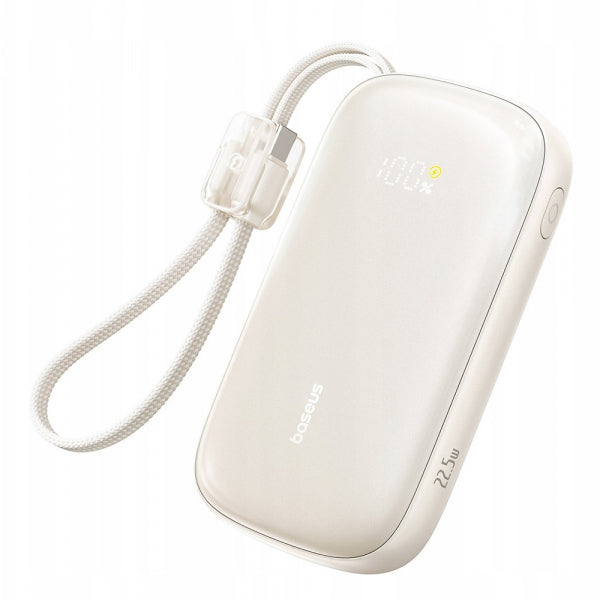 Baseus Powerbank EnerFill FC21 QPow 3 Ultra, 20000mAh, 22.5W, QC + PD, Beige E0027M01