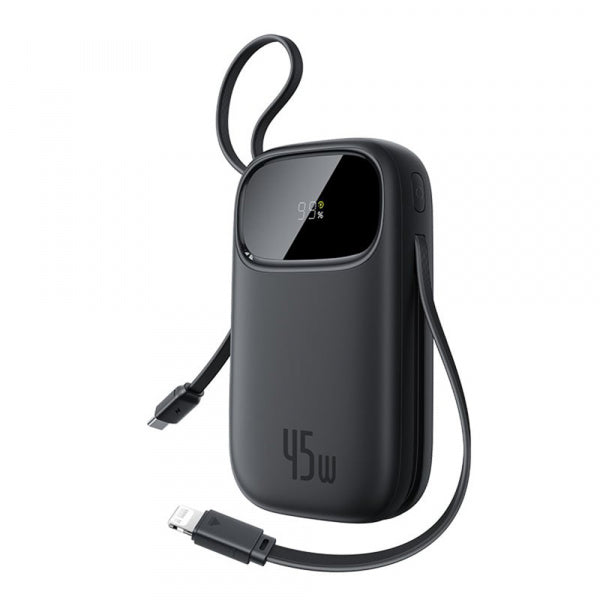 Baseus Powerbank EnerFill FC31 Qpow 3, 10000mAh, 45W, QC + PD, Black E0028C00