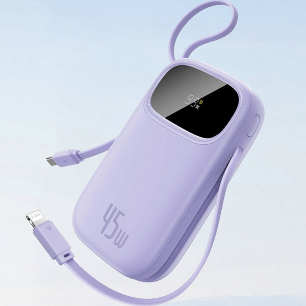 Baseus Powerbank EnerFill FC31 Qpow 3, 20000mAh, 45W, QC + PD, Black E0028D00