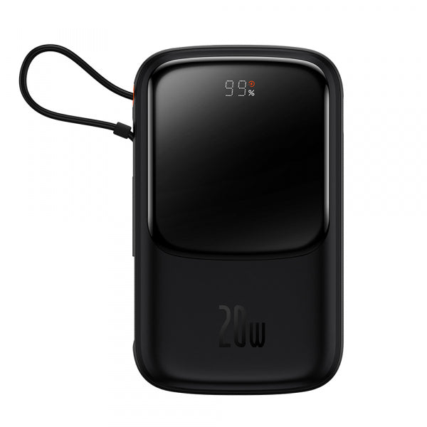 Baseus Powerbank Qpow Pro, 10000mAh, 20W, QC + PD, Black PPQD020001