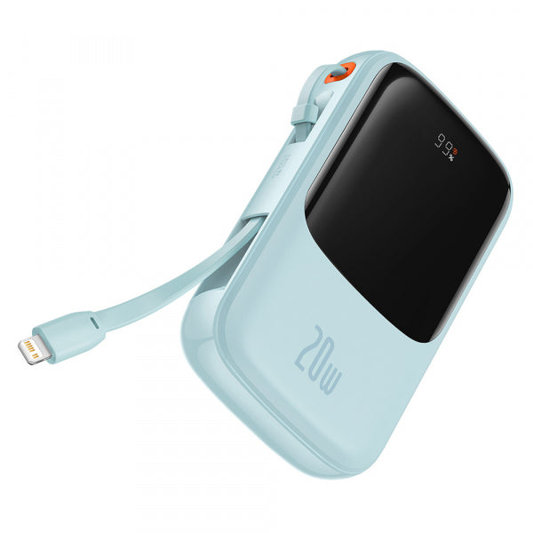 Baseus Powerbank Qpow Pro, 20000mAh, 20W, QC + PD, Blue PPQD030003