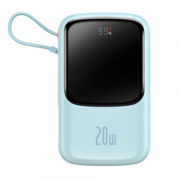 Baseus Powerbank Qpow Pro, 20000mAh, 20W, QC + PD, Blue PPQD030003