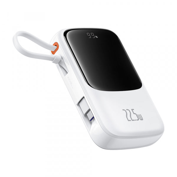 Baseus Powerbank Qpow Pro+, 10000mAh, 22.5W, QC + PD, White P10067101213-00