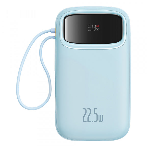 Baseus Powerbank Qpow Pro+, 10000mAh, 22.5W, QC + PD, Blue P10055003313-00