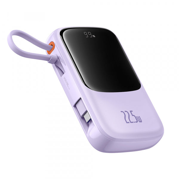 Baseus Powerbank Qpow Pro+, 10000mAh, 22.5W, QC + PD, Purple P10067101513-00