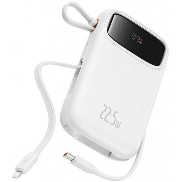 Baseus Powerbank Qpow2, 10000mAh, 22.5W, QC + PD, White P10055003223-00