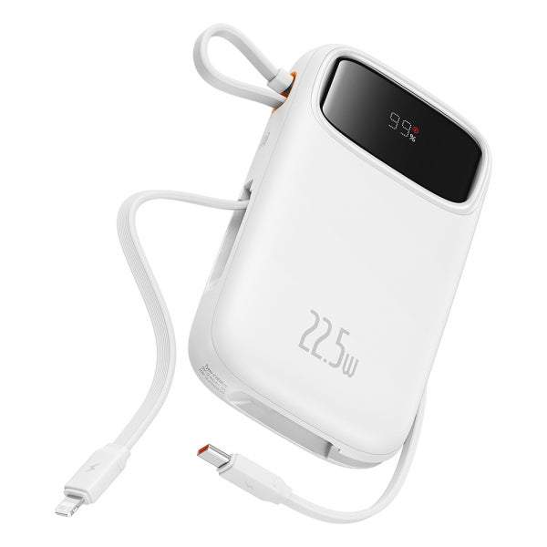Baseus Powerbank Qpow2, 20000mAh, 22.5W, QC + PD, White P10055002223-00