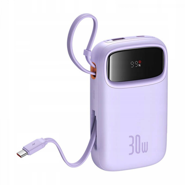 Baseus Powerbank Qpow2, 10000mAh, 30W, QC + PD, Purple P10055008513-00