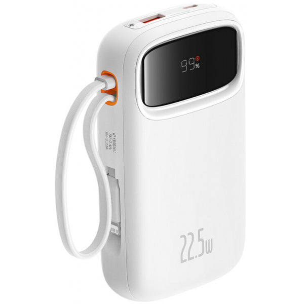 Baseus Powerbank Qpow2, 10000mAh, 22.5W, QC + PD, White P10055003223-00