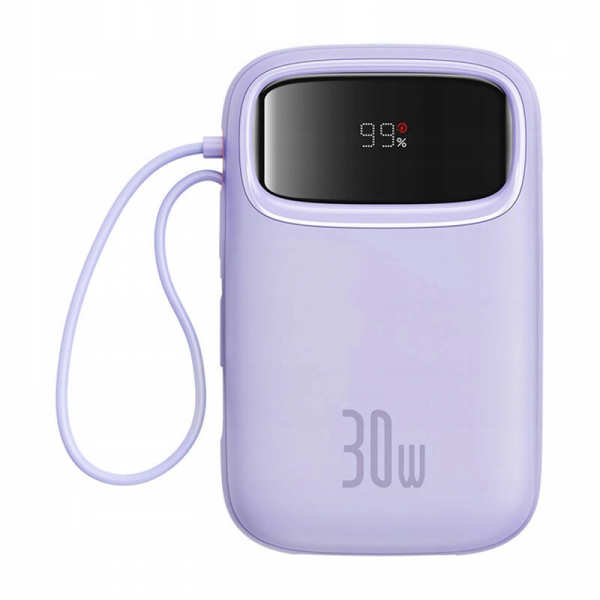 Baseus Powerbank Qpow2, 10000mAh, 30W, QC + PD, Purple P10055008513-00