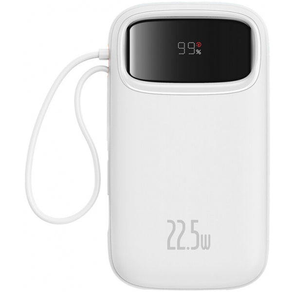 Baseus Powerbank Qpow2, 10000mAh, 22.5W, QC + PD, White P10055003223-00