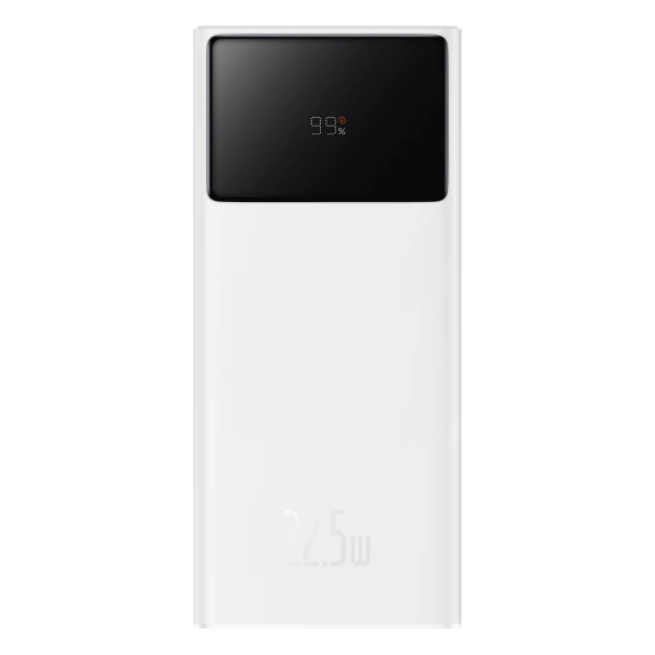 Baseus Powerbank Star Lord, 30000mAh, 22.5W, QC + PD, White PPXJ080102