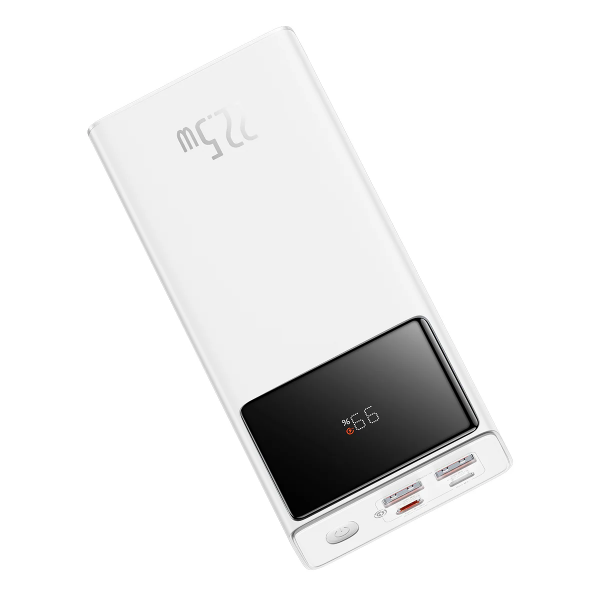 Baseus Powerbank Star Lord, 30000mAh, 22.5W, QC + PD, White PPXJ080102