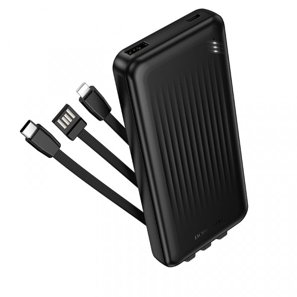 Borofone Powerbank BJ79 Clever, 10000mAh, 10W, Black