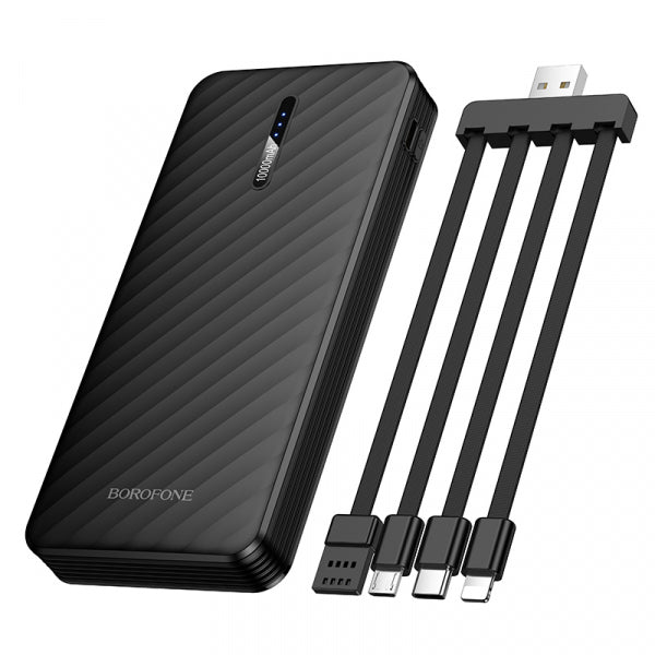 Borofone Powerbank BJ84 Smooth, 10000mAh, 10W, Black