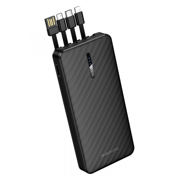 Borofone Powerbank BJ84 Smooth, 10000mAh, 10W, Black