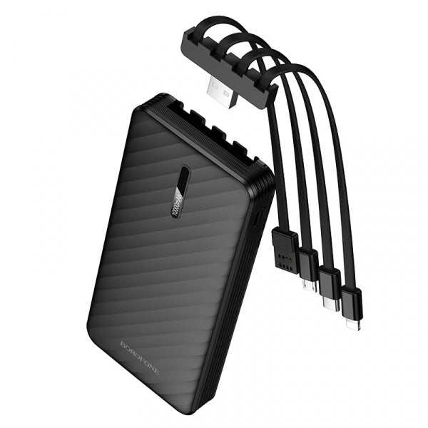 Borofone Powerbank BJ84 Smooth, 10000mAh, 10W, Black