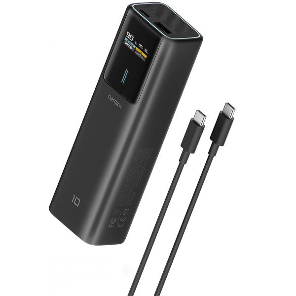 Cuktech Powerbank 10000mAh, 150W, QC + PD, Black CKPB100PGLBL