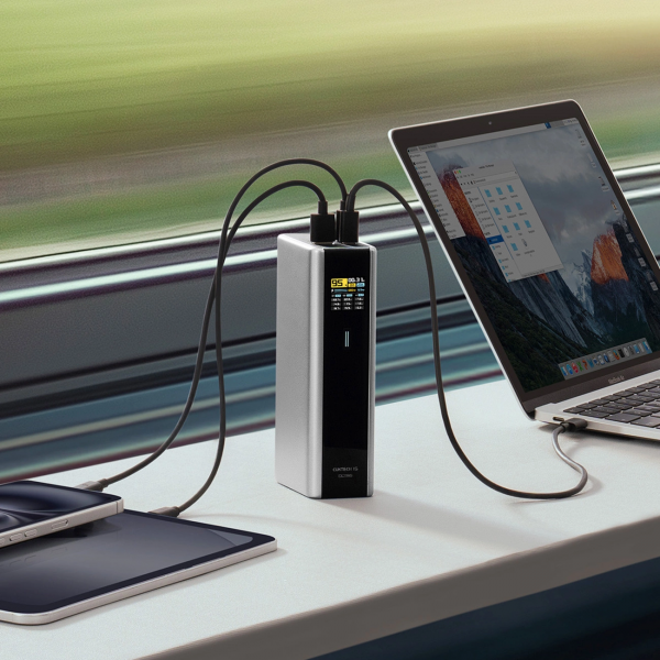 Cuktech Powerbank 20000mAh, 210W, QC + PD, Grey CKPB200UGLGR