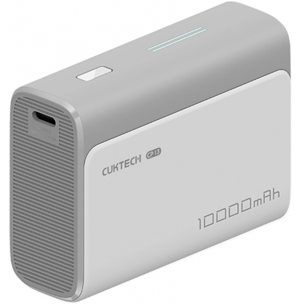 Cuktech Powerbank CP13, 10000mAh, 30W, QC + PD, Grey