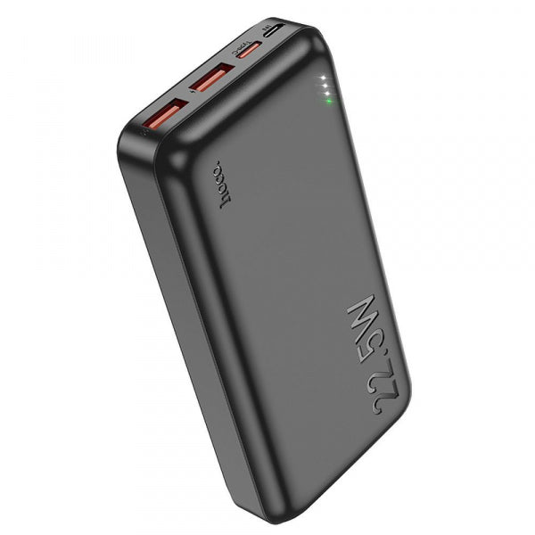 Hoco Powerbank J101A, 20000mAh, 22.5W, QC + PD, Black