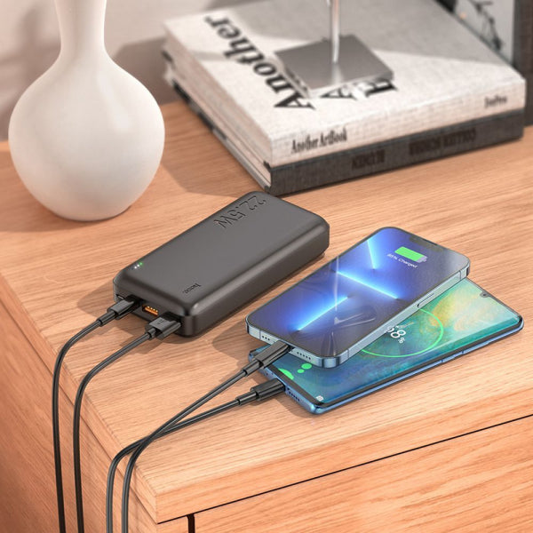 Hoco Powerbank J101A, 20000mAh, 22.5W, QC + PD, Black