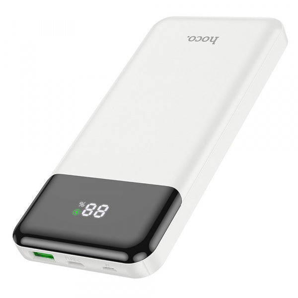 Hoco Powerbank J102, 10000mAh, 20W, QC + PD, White