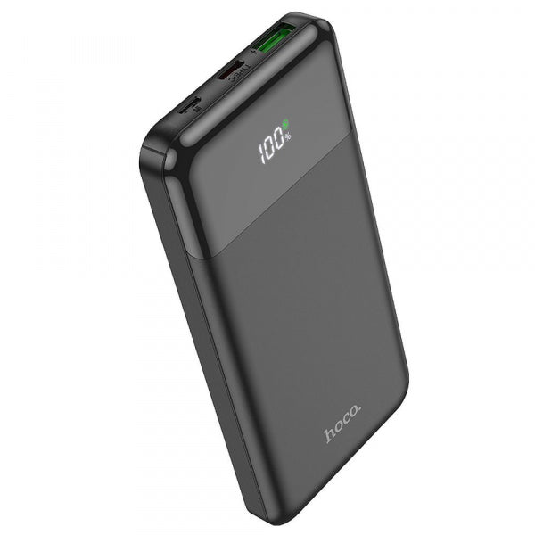 Hoco Powerbank J102, 10000mAh, 20W, QC + PD, Black