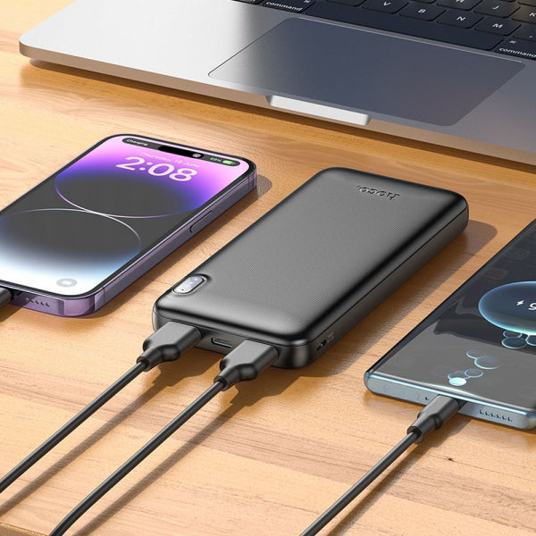 Hoco Powerbank J128, 10000mAh, 10W, Black