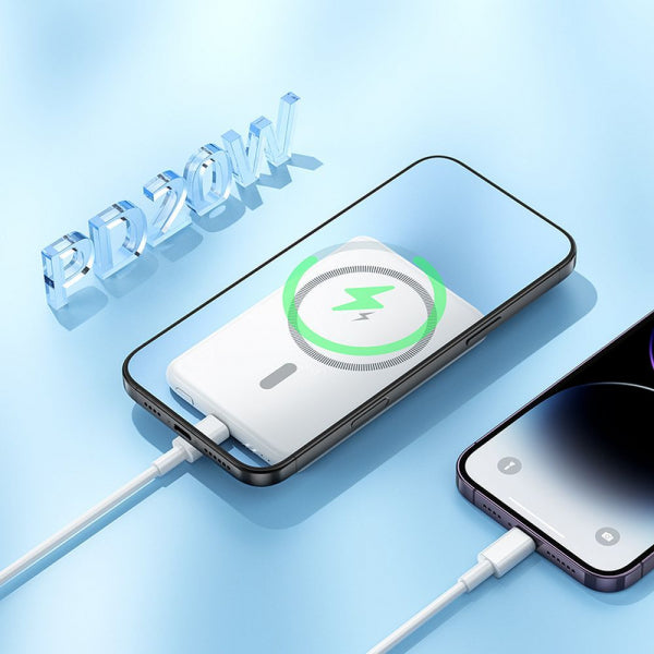 Hoco Powerbank J140A, 5000mAh, 20W, PD + FQI, White